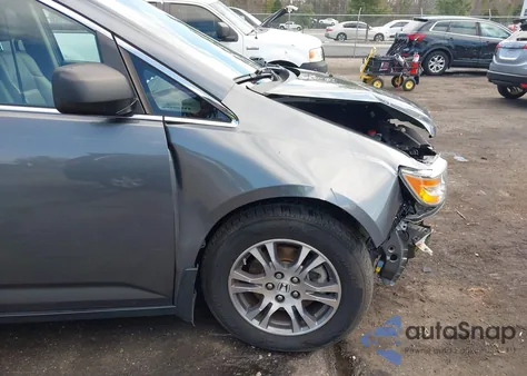 2011 Honda Odyssey Ex-L from USA, damaged, VIN 5FNRL5H64BB034984